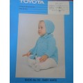 TOYOTA - YOUR FASHION FACTORY - BOOK NO 113 - BABY KNITS - 12 PAGES