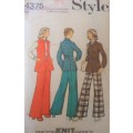 STYLE 4375 -UNLINED JACKET & PANTS SIZE 12 BUST 34` SEE LISTING