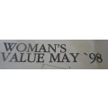WOMAN`S VALUE -POLAR FLEECE TOP TO FIT CHEST/BUST SIZES64-69-73-76 CM MAY 1998