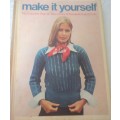 MAKE IT YOURSELF VOLUME1 THE COMPLETE STEP BY STEP LIBRARY OF NEEDLEWORK & CRAFTS-132 PAGE HARDCOVER
