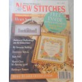 MARY HICKMOTT`S UK NEW STITCHES MAGAZINE` #11-84 A4 PAGES+PATTERNS+WILD FLOWERS 20 PG SUPPLEMENT