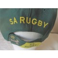 SA RUGBY CAP WITH SPRINGBOK LOGO WITH EMBROIDERY DETAIL