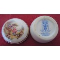 ROYAL BAVARIA ROUND TRINKET BOWL WITH LID - MADE IN GERMANY