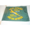 SOUTH AFRICA WORLD CHAMPIONS 1995-1999 - HAND HELD FLAG WITH POLE