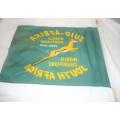 SOUTH AFRICA WORLD CHAMPIONS 1995-1999 - HAND HELD FLAG WITH POLE