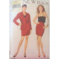 NEW LOOK PATTERNS 6964 CAMISOLE TOP-SKIRT-JACKET SIZES 6-16 COMPLETE