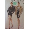 NEW LOOK PATTERNS 6089 TOP/JACKET & SKIRT SIX SIZES IN ONE 8 - 18 COMPLETE-UNCUTF/FOLDED
