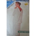 BUTTERICK `SEE & SEW` PATTERN 5977/6758 V NECK BACK TOP & SKIRT SIZES A  6+8+10+12+14-COMPLETE