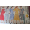 BUTTERICK  PATTERN 3669 HIPSTER DRESS SIZE XS -S-M (6-14) COMPLETE