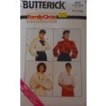 BUTTERICK PATTERNS 4037 SET OF BLOUSES SIZE 12-14-16 COMPLETE