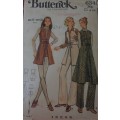 BUTTERICK PATTERNS 6341 PINAFORE-TUNIC-PANTS-SHORTS SIZE 12 BUST 34" COMPLETE