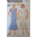 BUTTERICK 3812  LOOSE FITTING PULLOVER DRESS SIZE 12-14-16 COMPLETE