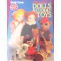 TREASURY OF DOLLS & CUDDY TOYS - FAMILY CIRCLE 132 PAGES WITH PATTERNS