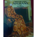 CROCHETING AFGHANS - EDITED BY RITA WEISS  DOVER NEEDLEWORK SERIES - 48 PAGES SOFT COVER