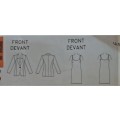 BUTTERICK 5981 JACKET & DRESS SIZE B14-16-18 COMPLETE