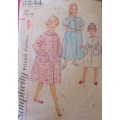 VINTAGE SIMPLICITY 3244 GIRLSROBE IN 2 LENGTHS SIZE 10 YEARS COMPLETE