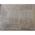 1950 VINTAGE McCalls 6631 LADIES  DRESS SIZE  14 BUST 34`COMPLETE-UNCUT-F/F -ZIPLOC BAG