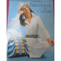 EMBROIDERY ON CANVAS -COATS SEWING GROUP BOOK NO 1176 - 48 PAGE SOFT COVER