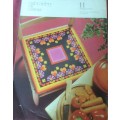 EMBROIDERY ON CANVAS -COATS SEWING GROUP BOOK NO 1176 - 48 PAGE SOFT COVER