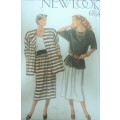 NEW LOOK PATTERNS 6834 CARDIGAN-TOP-TANK TOP SKIRT -SIZES 8-18 COMPLETE