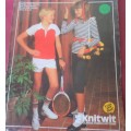 KNITWIT PATTERNS 7150 CHILD`S KNIT TOPS-PANTS-SHORTS-PANTIES SIZES 8 - 12 YEARS
