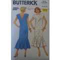 BUTTERICK PATTERN 3812 LOOSE FITTING PULLOVER DRESS SIZE 12-14-16 COMPLETE