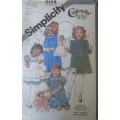 SIMPLICITY 5154 GIRLS DRESS & PINAFORE SIZE 5 CHEST 61 CM COMPLETE-UNCUT-F/FOLDED