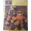 McCALLS  SCARECROW COUSINS FABRIC CRAFT - INCLUDES FULL SIZE PATTERNS