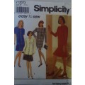 SIMPLICITY 7995 DRESS WITH /OUT PLEATED SKIRT SIZE P12-16 COMPLETE-UNCUT-F/FOLDED