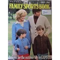 PATONS 3001 FAMILY SPORTS BOOK- 20 A4 PAGES