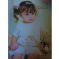 PATONS PBM0000-03414 SUGAR & SPICE 100% COTTON DK & 4 PLY TO FIT AGES 0-3 MTHS TO 3 - 4 YRS