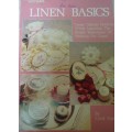 LINEN BASICS BY CAROL EMMER- LEISURE ARTS 695 - 8 PAGES