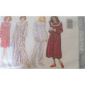 BUTTERICK 4214 NIGHTGOWN & PJS SIZE XS-S-M (6- 14)  -COMPLETE