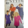 STYLE 2203 LOOSE FITTING TOPS SIZE A6-16  COMPLETE-ZIPLOC BAG