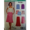 NEW LOOK PATTERNS 6345 SET OF SKIRTS SIZE 6-16  COMPLETE