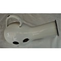 WHITE ENAMEL MEDICAL URINAL CUP IN EXCELLENT CONDITION