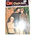 OK CHICK  PATTERNS  VOLUME 1- 25 KNITTING PATTERNS FOR THE FAMILY - 32 A4 PAGES