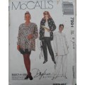 McCALLS 7991  SHIRT-TANK TOP-PULL ON PANTS-PULL ON SKIRT SIZE B 8-10-12 COMPLETE