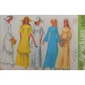 SIMPLICITY 9751 BRIDAL OR BRIDESMAID DRESSES SIZE 10 COMPLETE-UNCUT-F/FOLDED