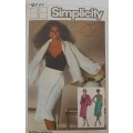 SIMPLICITY 6779 SKIRT-CAMISOLE-JACKET/SHIRT SIZE 12 COMPLETE-UNCUT-F/FOLDED