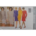 BUTTERICK 4149 SEMI FITTED JACKET & DRESS SIZE 12-14-16 COMPLETE-CUT TO SIZE 14