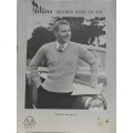 PATONS #361  MEN`S KNITTING BOOK PAGES 16 PAGES