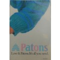 PATONS - LADIES  MOHAIR SCARF AND SWEATER