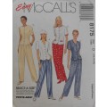McCALLS 8175 TOPS & PULL ON PANTS SIZE D 12-14-16 -CUT TO 16 SEE LISTING