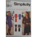 SIMPLICITY 9792 DRESS-TOP-SKIRT SIZE KK 8 -14 COMPLETE