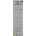 NEW LOOK PATTERNS 2027 TODDLERS DRESSES  FIVE SIZES IN ONE  1 YR-18M-2-3-4 YEARS COMPLETE-UNCUT-F/F