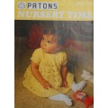 PATONS 203 NURSERY TIME KNITTING-A COLLECTION OF 17 DESIGNS FOR BABY-40 PAGE BOOKLET