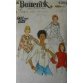 BUTTERICK 4203 LOOSE FITTING TOP WITH HOOD SIZE 14 COMPLETE