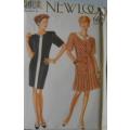 NEW LOOK PATTERNS  6672 DRESSES SIZE 8-18 COMPLETE-UNCUT-F/FOLDED