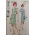 VINTAGE BUTTERICK 2140 BLOUSE BODICE DRESS  SIZE 12 BUST 32 SEE LISTING